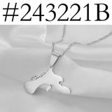 Anniyo Bonaire and Little Bonaire Map Pendant Necklaces Antilles Jewelry #243221