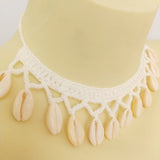 Summer Women Simple Seashell Anklet Chain Crochet Bohemian Foot Jewelry Beach Anklets On Foot Bracelets