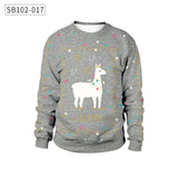 2025 Ugly Christmas Sweater For gift Santa Elf Funny Pullover Womens Mens Jerseys Party Birthday SnowmanXmas Sweatshirt