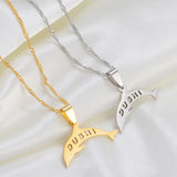 Anniyo Curacao Dolphin Pendant Necklaces Dushi Jewelry for Women Men #266521