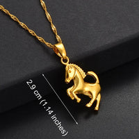 Anniyo Albanian Eagle Pendant Necklaces Women Men Charm Chicken Turtle Jewelry African Necklace Hip Hop Accessories @232406