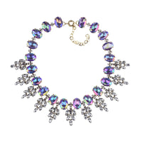 2025 New Luxury Crystal Rhinestone Collar Choker Necklace Women Indian Ethnic Statement Maxi Big Bib Necklace Wedding Jewelry