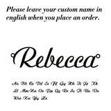Sipuris Customized Name Bracelet Personalized Stainless Steel Rectangular Chain Letter Bracelet Unique Jewelry Family Gifts New