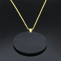 Abalone Shell Paper Stainless Steel Bohemia Tree of Life Necklace Women/Men Gold Color Necklace Jewelry arbre de vie 830