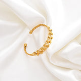 Anniyo Hawaiian Ball Bangle Gold Color Guam Bracelet Bangle Kiribati Chuuk Micronesia Marshallese African Banglets Women @234306