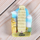 Magnetic refrigerator magnets Italy Switzerland Chile Austria European  countries Tourist attractions souvenir Home decoration