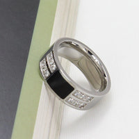 India Sikhism Rings Men Hinduism Customized Sikh Symbol Stainless Steel Signet Band Ring Religious Jewelry