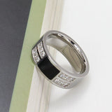 India Sikhism Rings Men Hinduism Customized Sikh Symbol Stainless Steel Signet Band Ring Religious Jewelry