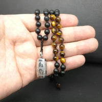Stainless Steel Om Mani Padme Hum Prayer Wheel Mantra Buddhism Rotatable Necklace Cremation Jewelry Capsule Ash Urn Holder