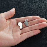 Anniyo Black Lives Matter Fist Symbol Stud Earrings Silver Color/Gold Color/Rose Stainless Steel BLM African Jewelry #201021