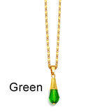 Anniyo Hawaiian Multiple Colour Ball Pendant Necklaces for Women Girls Crystal Jewelry Guam Micronesia Chuuk Pohnpei #256006