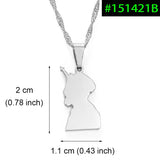 Anniyo Ethiopia Oromia Pendant and Necklaces for Women Men Oromo Necklaces Jewelry @151021