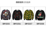 3D Christmas Deer Snowman Christmas gift Santa Claus Patterned Ugly Sweater Jerseys and Sweaters blouses For Men Women Pullover