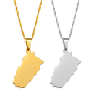 Anniyo 2.9CM Pakistan Punjab Province Pendant Necklaces Pakistani Jewelry #214121