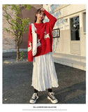 Christmas Sweater Women Autumn Winter Korean Loose Pullover Deer Sweater Men and Woman Oversized Sweaters Couples
