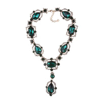 Luxury Austrian Crystal Glass Choker Necklace Women Jewelry Best Friendship Statement Necklaces Pendants For Bridal Wedding