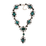 Luxury Austrian Crystal Glass Choker Necklace Women Jewelry Best Friendship Statement Necklaces Pendants For Bridal Wedding