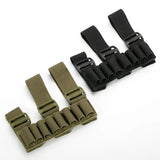 Outdoor shooting tactics 8 round rifle stock ammunition case carrier 12/20 caliber shotgun holder arm bag hunting Mag bag