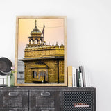 Amritsar India Golden Temple Photography Canvas Poster Sikh Wall Art Prints Hindi Religious Decoration Painting Home Art Decor