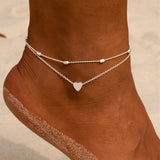 New Natural Shell Conch Rope Anklets For Women Foot Jewelry Summer Beach Barefoot Bracelet Ankle on Leg For Women 2019