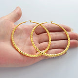Anniyo African Round Earrings Women Girls Gold Color Exaggerat Jewelry,Ethiopian Brazilian Africa Big Earrings Nigeria #240706