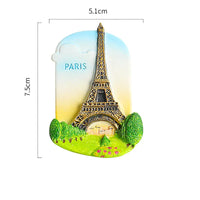 Magnetic stickers refrigerators World tourist souvenirs France Paris Japan Travel fridge magnets Prague Thailand Germany Italy