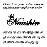 Sipuris Customized Name Bracelet Personalized Stainless Steel Rectangular Chain Letter Bracelet Unique Jewelry Family Gifts New