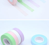Kekelala 4 Rolls Colorful Eyelash Extension Tapes Soft Medical Breathable Adhesive Tape Cutter for False Lashes Makeup Tools