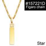 Anniyo Customize Capital Letters Pendant Necklaces,Personalized Name Hawaiian Kiribati Heart Lovers Coconut Tree Jewelry #156721