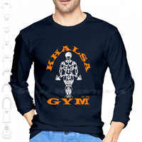 Khalsa Gym Summer Funny T Shirt For Men Women Sikh Punjab Punjabi Sikhi India Khanda Sardar Son Of A Sardar Singh Turban Singh