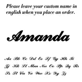 Sipuris Customized Name Bracelet Personalized Stainless Steel Rectangular Chain Letter Bracelet Unique Jewelry Family Gifts New
