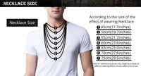 Dropshipping Stainless Steel Dragon Head Pendant Necklace Wolf Tooth Amulets And Talismans Cool Necklace For Women And Men