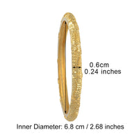 Anniyo 4 Pieces/Lot Dubai Bangle Women Ethiopian Gold Color Bracelets Middle East Best Wedding Jewelry African Ornaments @086706