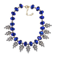 2025 New Luxury Crystal Rhinestone Collar Choker Necklace Women Indian Ethnic Statement Maxi Big Bib Necklace Wedding Jewelry