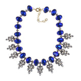 2025 New Luxury Crystal Rhinestone Collar Choker Necklace Women Indian Ethnic Statement Maxi Big Bib Necklace Wedding Jewelry
