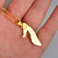 Anniyo 2.9CM Somalia Map Necklaces for Women Girl Gold Color Jewelry Soomaaliya Charms Pendant Somali Country Maps #020921
