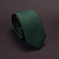 GUSLESON Men Solid Navy Blue Classic Ties for Bridegroom Green Color 6cm Slim Neck Ties for Wedding Tie Skinny Groom Tie for Men