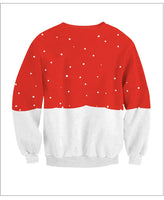 New Unisex Men Women 2026 Ugly Christmas Sweater For Holidays Santa Elf Christmas Printed Novelty Autumn Winter Blouses Clothing