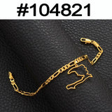 Anniyo Charm Haiti Map Bracelets Bangles Men Women Girl Ayiti Maps Jewelry Haiti Accessories Link Chain Bracelet #104521