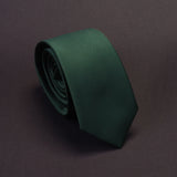 GUSLESON Men Solid Navy Blue Classic Ties for Bridegroom Green Color 6cm Slim Neck Ties for Wedding Tie Skinny Groom Tie for Men