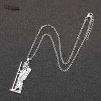 My Shape Ahura Mazda Iranian Statement Necklace  for Women Men Persian Empire Religion Pandent Necklaces Zoroastrianism Jewelry