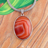Crystal Quartz Oval Stone Pendant Natural Rose Quartz Tiger Eye Labradorite Agate Stone Pendant Wedding Decoration Charm Jewelry