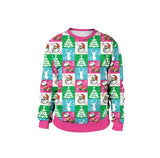 2025 Ugly Christmas Sweater For gift Santa Elf Funny Pullover Womens Mens Jerseys Party Birthday SnowmanXmas Sweatshirt