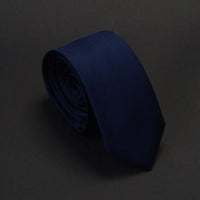 GUSLESON Men Solid Navy Blue Classic Ties for Bridegroom Green Color 6cm Slim Neck Ties for Wedding Tie Skinny Groom Tie for Men