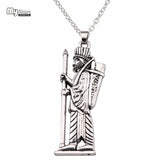 My Shape Ahura Mazda Iranian Statement Necklace  for Women Men Persian Empire Religion Pandent Necklaces Zoroastrianism Jewelry