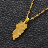 Anniyo Albania Pendant Necklaces Albanian Shqiperia Jewlery ShqipëriaeMadhe #534062