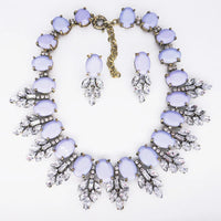 2025 New Luxury Crystal Rhinestone Collar Choker Necklace Women Indian Ethnic Statement Maxi Big Bib Necklace Wedding Jewelry