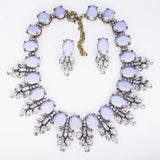 2025 New Luxury Crystal Rhinestone Collar Choker Necklace Women Indian Ethnic Statement Maxi Big Bib Necklace Wedding Jewelry