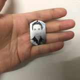 Customized Photo Name Necklace Stainless Steel Engrave ID Dog Tag Army Pendant Chain For Woman Jewelry Personalized Necklace