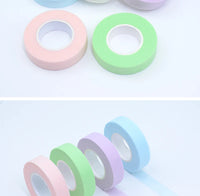 Kekelala 4 Rolls Colorful Eyelash Extension Tapes Soft Medical Breathable Adhesive Tape Cutter for False Lashes Makeup Tools